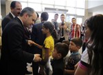 Gençlik ve Spor Bakanı Akif Çağatay Kılıç, Canik Belediye'sinde düzenlenen bayramlaşma törenine katıldı.