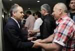 Gençlik ve Spor Bakanı Akif Çağatay Kılıç, AK Parti Samsun İlkadım İlçe Başkanlığı'nda düzenlenen bayramlaşma törenine katıldı.