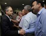 Gençlik ve Spor Bakanı Akif Çağatay Kılıç, AK Parti Samsun İlkadım İlçe Başkanlığı'nda düzenlenen bayramlaşma törenine katıldı.