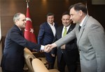 Gençlik ve Spor Bakanı Akif Çağatay Kılıç, TSYD Genel Başkanı ve TSYD Ankara Şubesi Yönetim Kurulu Üyelerini makamında kabul etti.