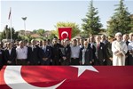 Gençlik ve Spor Bakanı Akif Çağatay Kılıç, Şehit Polis Memuru Feyyaz Yumuşak'ın cenaze törenine katıldı.