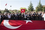 Gençlik ve Spor Bakanı Akif Çağatay Kılıç, Şehit Polis Memuru Feyyaz Yumuşak'ın cenaze törenine katıldı.