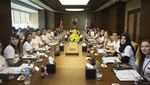 Gençlik ve Spor Bakanı Akif Çağatay Kılıç, “Kültürünü Yaşatan Şehirler Kültürünü Yaşayan Gençler Projesi'' kapsamında Amerika'dan ülkemize gelen gençleri makamında kabul etti.