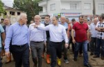 Gençlik ve Spor Bakanı Akif Çağatay Kılıç, Samsun'un Terme İlçesi'nde meydana gelen sel bölgesinde incelemelerde bulundu.