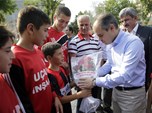 Gençlik ve Spor Bakanı Akif Çağatay Kılıç, Samsun'un Vezirköprü İlçesi'nde hemşehrileri ile bir araya geldi.