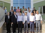 Gençlik ve Spor Bakanı Akif Çağatay Kılıç, Çorum'da yapımı tamamlanan 1500 kişilik öğrenci yurdunda inceleme yaptı.