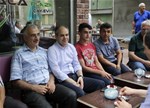 Gençlik ve Spor Bakanı Akif Çağatay Kılıç, Samsun'un Saathane Meydanı esnafını ziyaret etti.