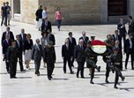 Gençlik ve Spor Bakanı Akif Çağatay Kılıç, Avustralya Genel Valisi Sir Peter John Cosgrove’un Anıtkabir ziyaretine refakat etti.