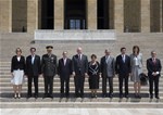 Gençlik ve Spor Bakanı Akif Çağatay Kılıç, Avustralya Genel Valisi Sir Peter John Cosgrove’un Anıtkabir ziyaretine refakat etti.
