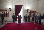 Gençlik ve Spor Bakanı Akif Çağatay Kılıç, Avustralya Genel Valisi Sir Peter John Cosgrove’un Anıtkabir ziyaretine refakat etti.
