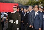 Gençlik ve Spor Bakanı Akif Çağatay Kılıç, Osmaniye'nin Bahçe İlçesi'nde düzenlenen Şehit Piyade Uzm. Çvş. Hüseyin Ölmez'in cenaze törenine katıldı.