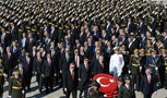 Gençlik ve Spor Bakanı Akif Çağatay Kılıç, Anıtkabir'de 30 Ağustos Zafer Bayramı münasebeti ile Sayın Cumhurbaşkanı Recep Tayyip Erdoğan’ın riyasetinde yapılan törene katıldı.