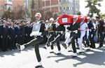 Gençlik ve Spor Bakanı Akif Çağatay Kılıç, şehit astsubay Üstçavuş Okan Taşan'ın cenaze törenine katıldı.