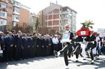 Gençlik ve Spor Bakanı Akif Çağatay Kılıç, şehit astsubay Üstçavuş Okan Taşan'ın cenaze törenine katıldı.