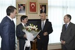 Gençlik ve Spor Bakanı Akif Çağatay Kılıç, AK Parti'nin yeni MYK'da Dış İlişkilerden Sorumlu Genel Başkan Yardımcısı olan Mevlüt Çavuşoğlu'nun görevi Yasin Aktay'dan devraldığı törene katıldı.