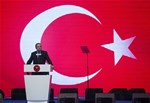 Cumhurbaşkanı Recep Tayyip Erdoğan ile Gençlik ve Spor Bakanı Akif Çağatay Kılıç, Ankara Arena Spor Salonu'nda düzenlenen Türkiye Gençlik Kulübü Federasyonu Kongresi'ne katıldı.