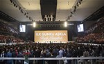 Gençlik ve Spor Bakanı Akif Çağatay Kılıç, Ankara Arena Spor Salonu'nda düzenlenen AK Parti 1 Kasım 2015 Milletvekili Seçimi Aday Tanıtımı programına katıldı.