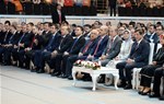 Gençlik ve Spor Bakanı Akif Çağatay Kılıç, Ankara Arena Spor Salonu'nda düzenlenen AK Parti 1 Kasım 2015 Milletvekili Seçimi Aday Tanıtımı programına katıldı.