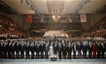 Gençlik ve Spor Bakanı Akif Çağatay Kılıç, Ankara Arena Spor Salonu'nda düzenlenen AK Parti 1 Kasım 2015 Milletvekili Seçimi Aday Tanıtımı programına katıldı.