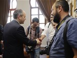 Gençlik ve Spor Bakanı Akif Çağatay Kılıç, Samsun Büyükşehir Belediye'nde düzenlenen bayramlaşma törenine katıldı.
