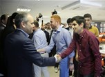 Gençlik ve Spor Bakanı Akif Çağatay Kılıç, AK Parti Samsun İl Başkanlığı'nda düzenlenen bayramlaşma törenine katıldı.