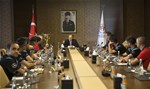 Gençlik ve Spor Bakanı Akif Çağatay Kılıç, Ampüte A Milli Futbol Takımını makamında kabul etti.