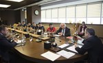 Gençlik ve Spor Bakanı Akif Çağatay Kılıç, Ampüte A Milli Futbol Takımını makamında kabul etti.