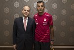 Gençlik ve Spor Bakanı Akif Çağatay Kılıç, Ampüte A Milli Futbol Takımını makamında kabul etti.