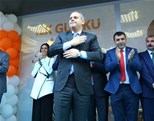 Gençlik ve Spor Bakanı Akif Çağatay Kılıç, Samsun SKM açılışı ve aday tanıtım toplantısına katıldı.
