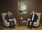 Gençlik ve Spor Bakanı Akif Çağatay Kılıç, Wakayama Valisi Mr. Yoshinobu Nisika ve beraberindeki heyeti makamında kabul etti.