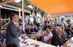 Gençlik ve Spor Bakanı Akif Çağatay Kılıç, Samsun'un Kavak İlçesi'nde Muhtarlar, Zı·raat Odası ve Esnaf Odaları ile bir araya geldi.