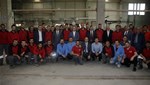 Gençlik ve Spor Bakanı Akif Çağatay Kılıç, Samsun'un Kavak İlçesi'nde OSB Fabrikalarını ziyaret etti.