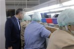 Gençlik ve Spor Bakanı Akif Çağatay Kılıç, Samsun'un Çarşamba İlçesi'nde fındık fabrikasını ziyaret etti.