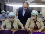 Gençlik ve Spor Bakanı Akif Çağatay Kılıç, Samsun'un Çarşamba İlçesi'nde fındık fabrikasını ziyaret etti.