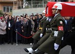 Gençlik ve Spor Bakanı Akif Çağatay, Şehit Astsubay Üstçavuş Erdem Ertan'ın Cenaze Törenine katıldı.