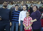 Gençlik ve Spor Bakanı Akif Çağatay Kılıç, 2017 FIBA Kadınlar Avrupa Şampiyonası Grup Elemeleri'nin ilk maçında karşı karşıya gelen Türkiye A Milli Kadın Basketbol Takımı ile İsrail maçını izledi.