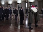 Başbakan Ahmet Davutoğlu ve Bakanlar Kurulu Üyeleri Anıtkabir'i ziyaret etti.