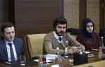 Gençlik ve Spor Bakanı Akif Çağatay Kılıç, Yıldırım Beyazıt Üniversitesi Öğrenci Konseyi ve Kulüp Başkanlarını makamında kabul etti.