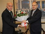 Gençlik ve Spor Bakanı Akif Çağatay Kılıç, Samsun Valiliği'ni ziyaret etti.
