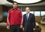 Gençlik ve Spor Bakanı Akif Çağatay Kılıç, milli güreşçiler Rıza Kayaalp, Taha Akgül ve Selçuk Çebi'yi kabul etti.