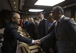 Gençlik ve Spor Bakanı Akif Çağatay Kılıç, Ankara Samsun Sanayi, İş ve Yöneticileri Dayanışma Derneği (ASİYAD) heyeti makamında kabul etti.