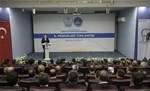 Gençlik ve Spor Bakanı Akif Çağatay Kılıç, Ankara'da düzenlenen Yüksek Öğrenim Kredi ve Yurtlar Kurumu İl Müdürleri Toplantısına katıldı.