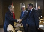 Gençlik ve Spor Bakanı Akif Çağatay Kılıç,Samsun STK Temsilcilerini makamında kabul etti.