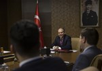 Gençlik ve Spor Bakanı Akif Çağatay Kılıç, Türkiye Gençlik Vakfı (TÜGAV) Ankara heyetini kabul etti.