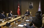 Gençlik ve Spor Bakanı Akif Çağatay Kılıç, Türkiye Gençlik Vakfı (TÜGAV) Ankara heyetini kabul etti.