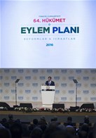 Gençlik ve Spor Bakanı Akif Çağatay Kılıç, 64. Hükümet 2016 Yılı Eylem Planı Tanıtım Toplantısına katıldı.