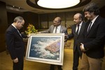 Gençlik ve Spor Bakanı Akif Çağatay Kılıç, Türkiye Foto Muhabirleri Derneği (TFMD) Heyetini makamında kabul etti.