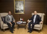 Gençlik ve Spor Bakanı Akif Çağatay Kılıç, Türkiye Foto Muhabirleri Derneği (TFMD) Heyetini makamında kabul etti.
