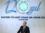 Gençlik ve Spor Bakanı Akif Çağatay Kılıç, Kayseri Ticaret Odası 120. Onur Yılı etkinliğine katıldı.