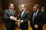 Bakan Çağatay Kılıç, İslam Konferansı Gençlik ve Diyalog İşbirliği Formu Başkanı Elshad Iskandarov ve Heyetini Kabul Etti.